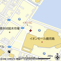 とんかつ華蓮　イオンモール鹿児島店周辺の地図