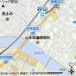 カラオケハウス絆の店周辺の地図