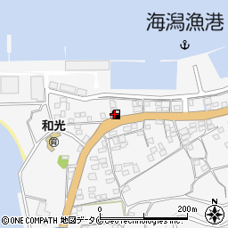 ＥＮＥＯＳ海潟ＳＳ周辺の地図