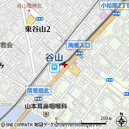 やきとり大吉 谷山電停前店周辺の地図
