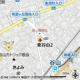 株式会社山形屋ストア　谷山店周辺の地図