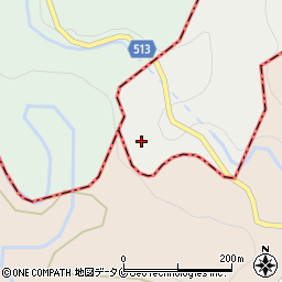 鹿児島県曽於市大隅町荒谷2376周辺の地図