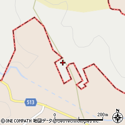 鹿児島県曽於市大隅町荒谷2550周辺の地図