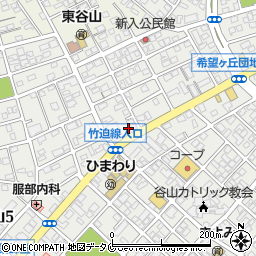 田中ひふ科医院周辺の地図