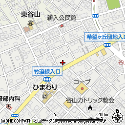 勘場蒲鉾谷山店周辺の地図