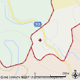 鹿児島県曽於市大隅町荒谷2382周辺の地図