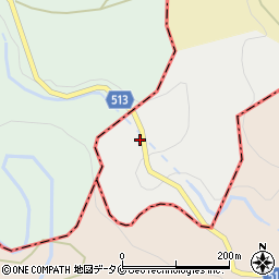 鹿児島県曽於市大隅町荒谷上別府2384周辺の地図