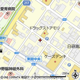 日本ハムマーケティング株式会社　鹿児島営業所周辺の地図