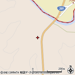 鹿児島県志布志市有明町山重11509周辺の地図
