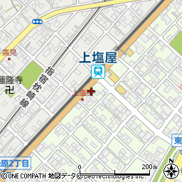 セブンイレブン鹿児島小松原１丁目店周辺の地図
