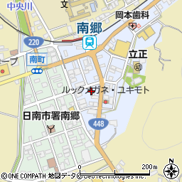 南郷町商工会周辺の地図