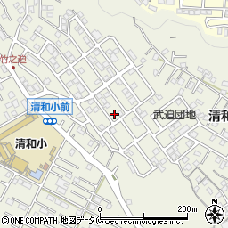 中村政代書道教室周辺の地図