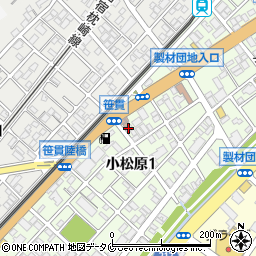 株式会社財部建材店　谷山支店周辺の地図