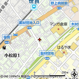 ファミリーマート笹貫店周辺の地図