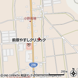 鹿児島県日置市吹上町小野1188-1周辺の地図