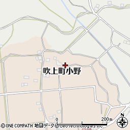 鹿児島県日置市吹上町小野946-1周辺の地図