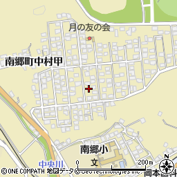 宮崎県日南市南郷町中村周辺の地図