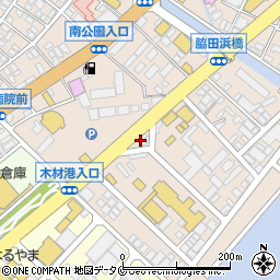とんかつと銀シャリ玄 宇宿店周辺の地図