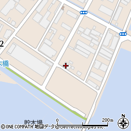 中越輸送株式会社　鹿児島営業所周辺の地図