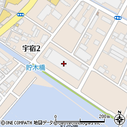 佐川急便株式会社　鹿児島営業所周辺の地図