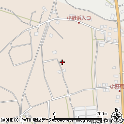 鹿児島県日置市吹上町小野1393-1周辺の地図