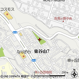 入来公園周辺の地図
