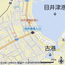 港入口周辺の地図