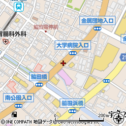 脇田周辺の地図