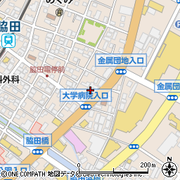 上国料ビル周辺の地図