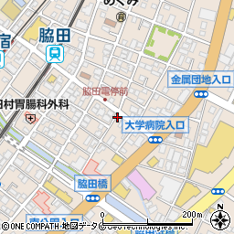 Ｓフィットネス宇宿３丁目駐車場周辺の地図
