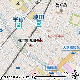 旬彩 黒丸 くろまる 鹿児島宇宿店周辺の地図