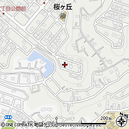 プレジール桜館周辺の地図