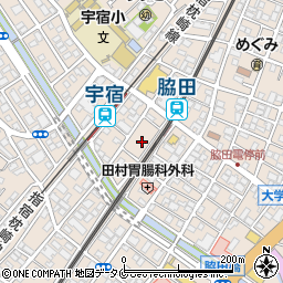 脇田公園周辺の地図