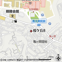 ビジネス民宿桜ケ丘周辺の地図