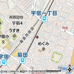 介護相談センター宇宿・三愛周辺の地図