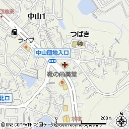 フタタ中山店周辺の地図