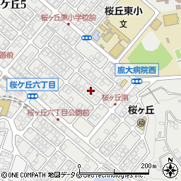 吉満アパート周辺の地図