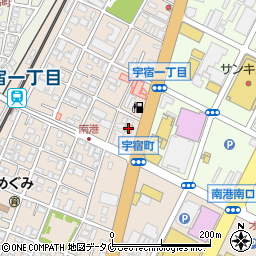 セブンイレブン鹿児島宇宿１丁目店周辺の地図