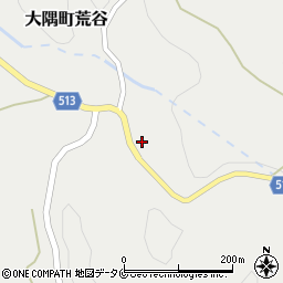 鹿児島県曽於市大隅町荒谷623周辺の地図