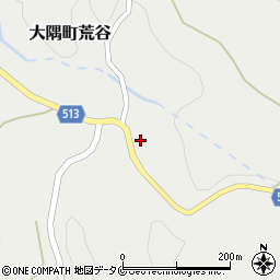 鹿児島県曽於市大隅町荒谷620周辺の地図