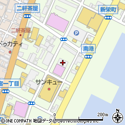 カラオケバンバン BanBan 鹿児島新栄店周辺の地図