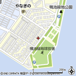 鹿児島県鹿児島市鴨池新町30-8周辺の地図