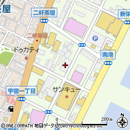 富田薬品鹿児島支店物流センター周辺の地図