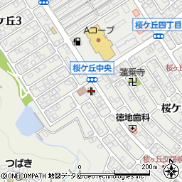 ファミリーマート桜ヶ丘五丁目店周辺の地図