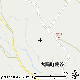 鹿児島県曽於市大隅町荒谷荒谷周辺の地図