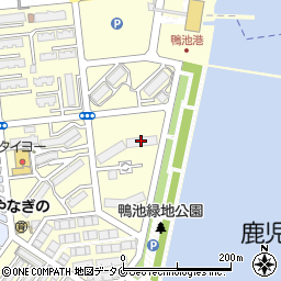 小田急サンシティ鴨池２号棟周辺の地図