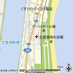 大堂津市営住宅第２アパート周辺の地図