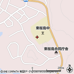 鹿児島市立東桜島中学校周辺の地図