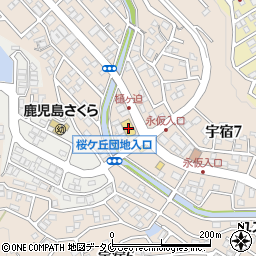 マツモトキヨシ宇宿店周辺の地図