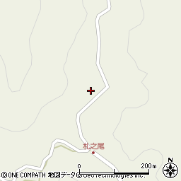 宮崎県日南市南郷町榎原周辺の地図